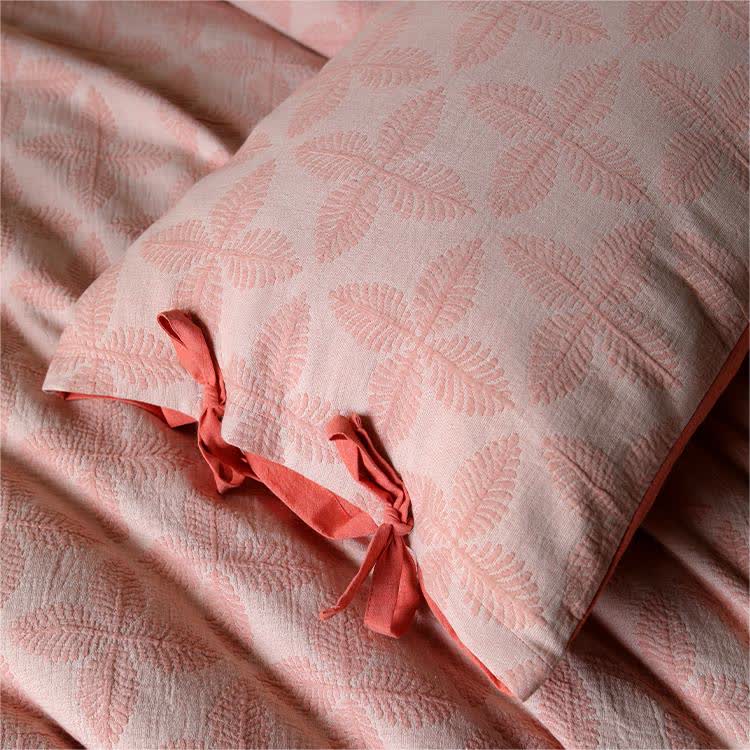 Jacquard Tie Cotton Gauze Bedding Set (4PCS) - image 21