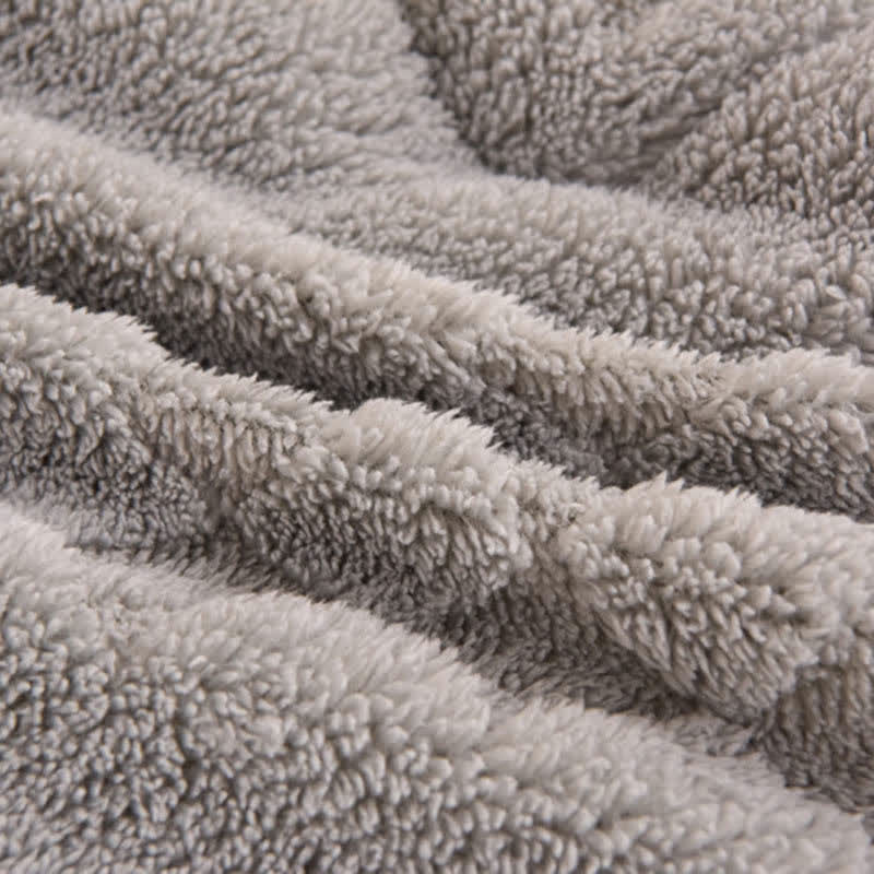 Winter Sherpa Warm Blanket with Quilt Core - image 7