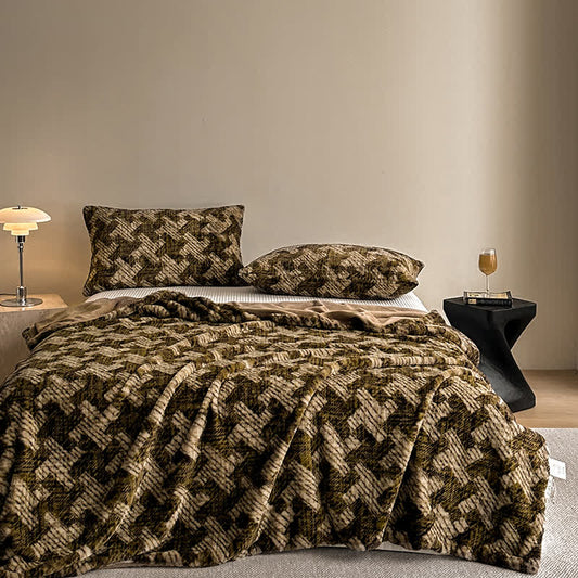 Velvet Windmill Sofa Throw Blanket - image 2