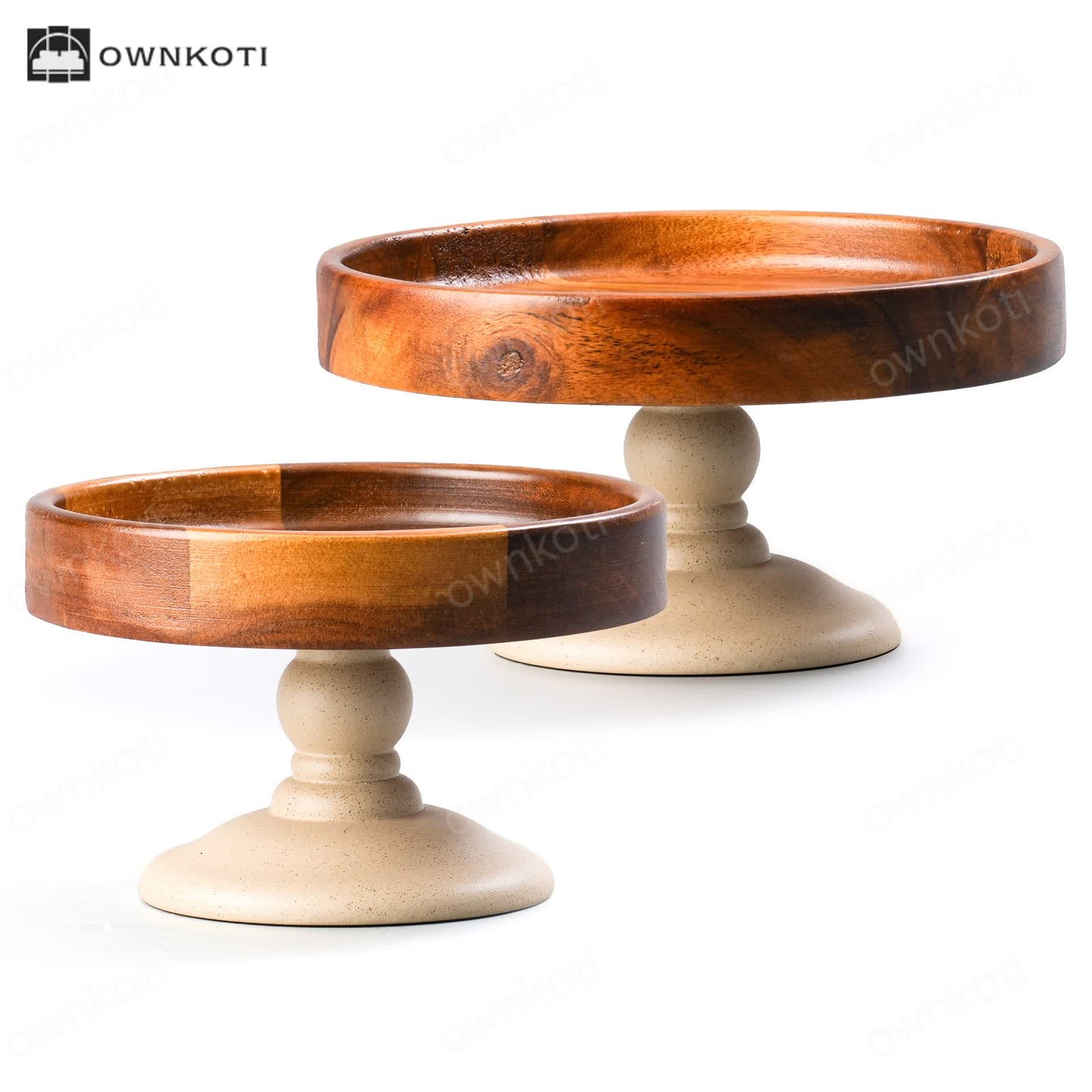 Stand Round Cake Holder Serving Tray
