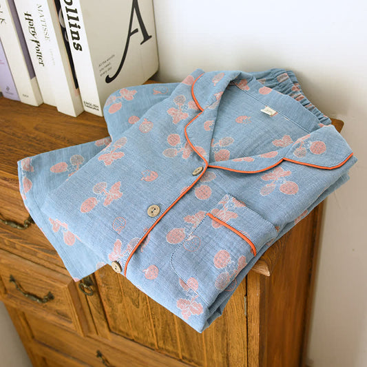 Refresh Strawberry Cotton Gauze Pajama Set - image 2