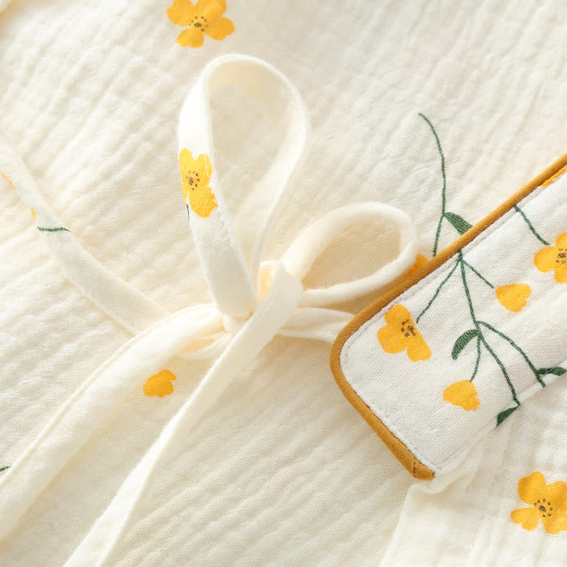 Refresh Floral Kimono Pajama Set