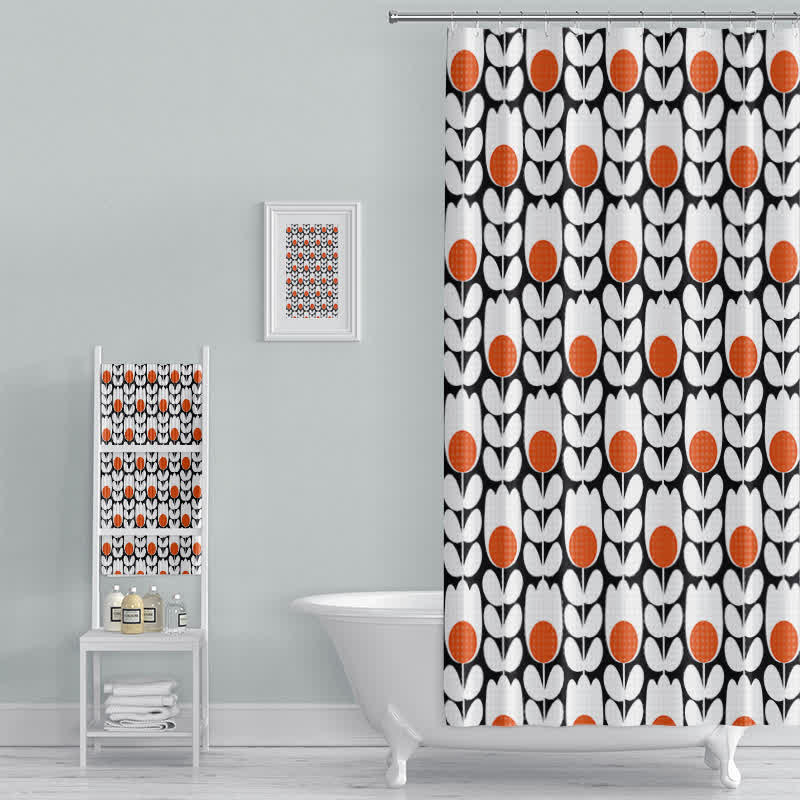 Fashion Washable Waterproof Shower Curtain - F - 71"W x 79"L - image 6