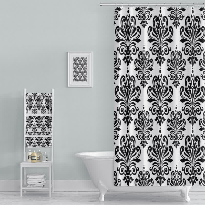 Fashion Washable Waterproof Shower Curtain - E - 71"W x 79"L - image 5