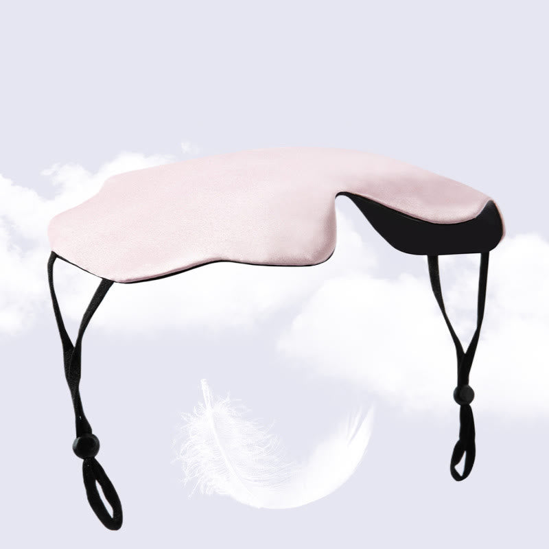 Double-sided Wearable Silk Blackout Sleeping Eye Mask - image 6