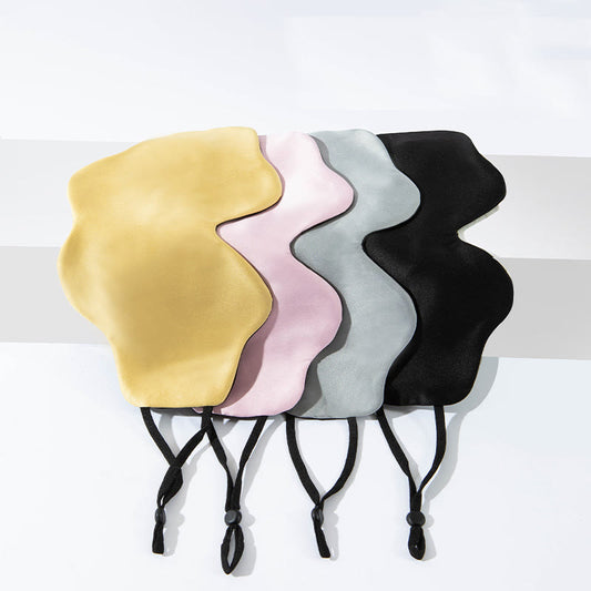 Double-sided Wearable Silk Blackout Sleeping Eye Mask - image 0