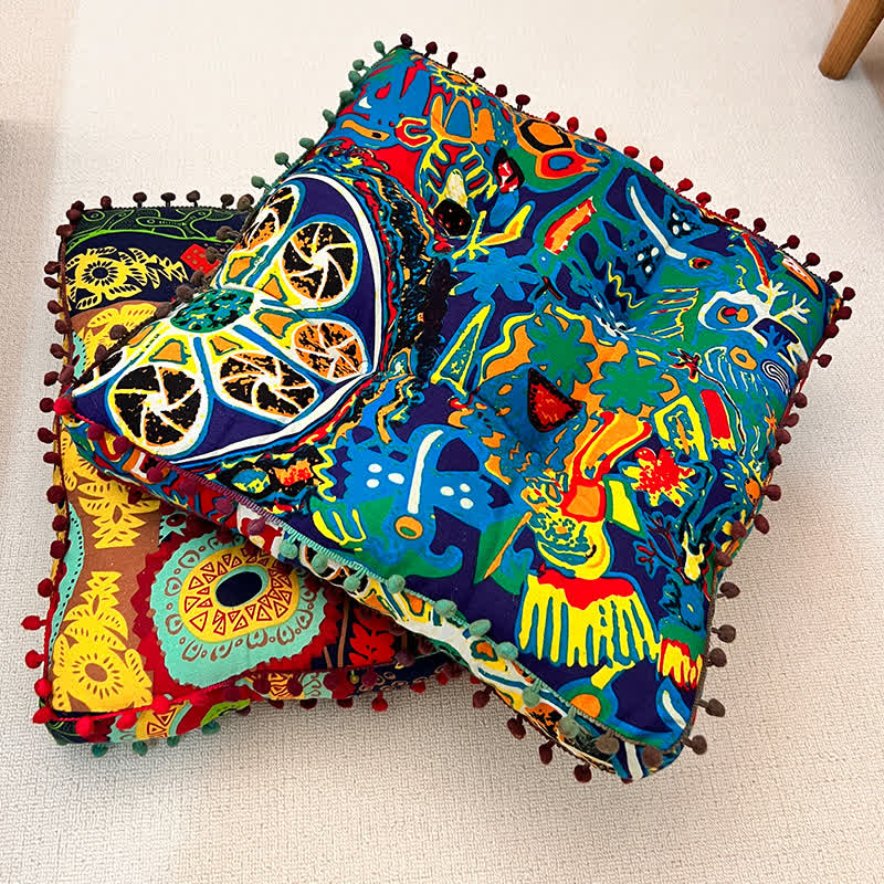 Exotic Square-shaped Soft Seating Cushion