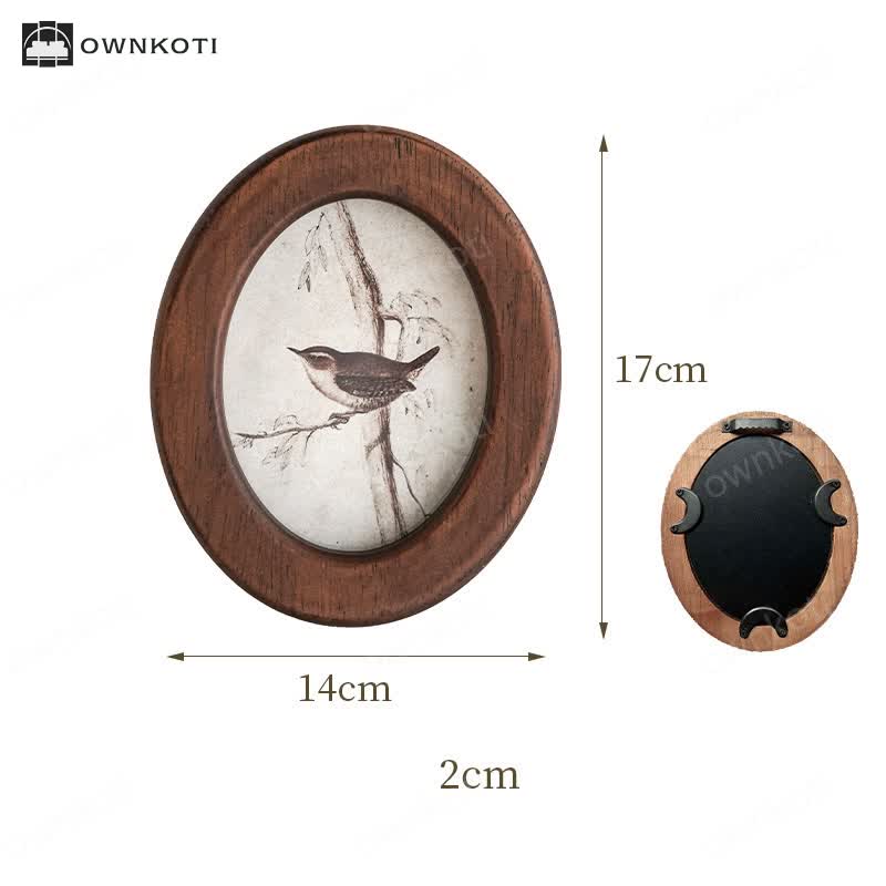 Vintage Wall Hanging Decorative Bird Picture Frame