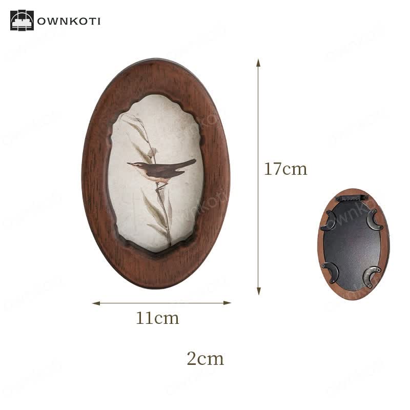 Vintage Wall Hanging Decorative Bird Picture Frame