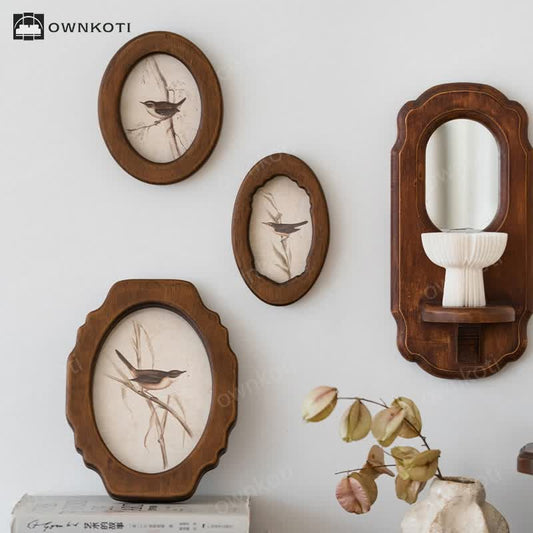 Vintage Wall Hanging Decorative Bird Picture Frame