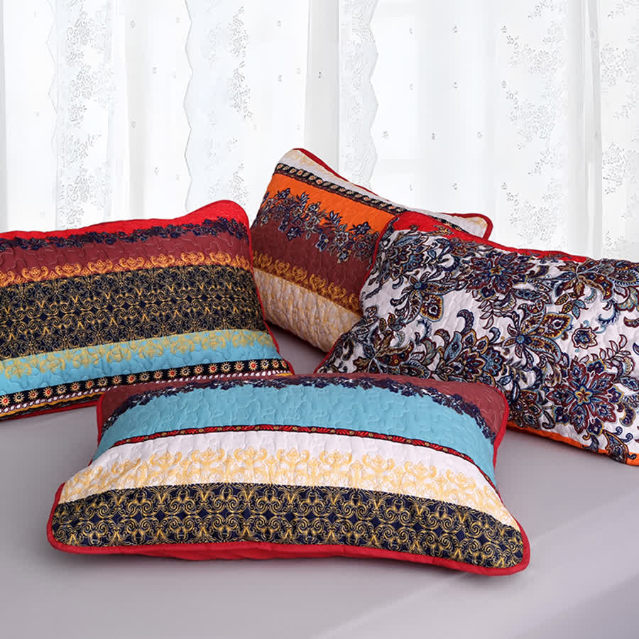 Bohemian Quilted Soft Coverlet Bedding Set(3PCS)