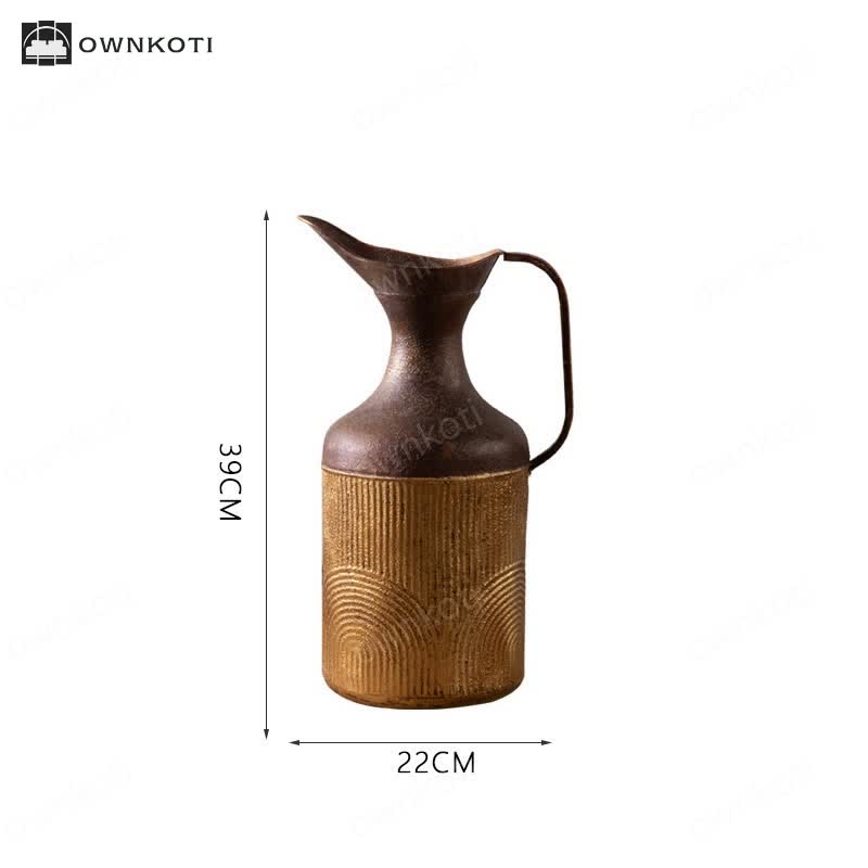 Retro Rural Flower Vase Decorative Ornament