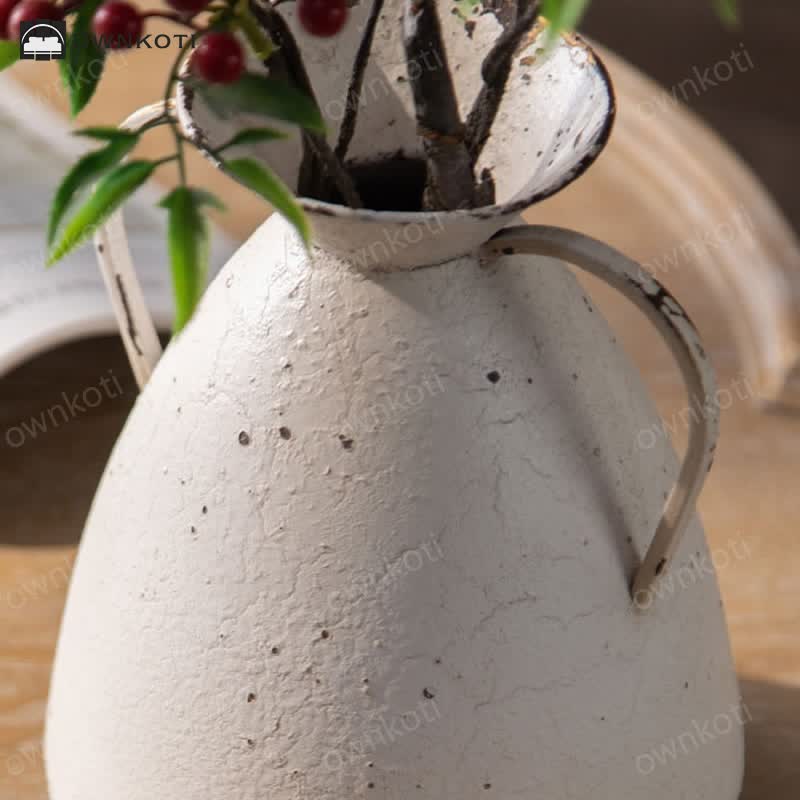 Retro Rural Flower Vase Decorative Ornament