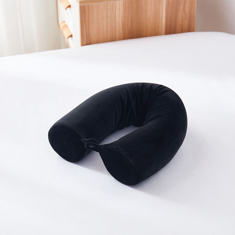 Versatile Bendable Travel Neck Pillow - Black - 1PC - 26.77" x 3.93" - image 9