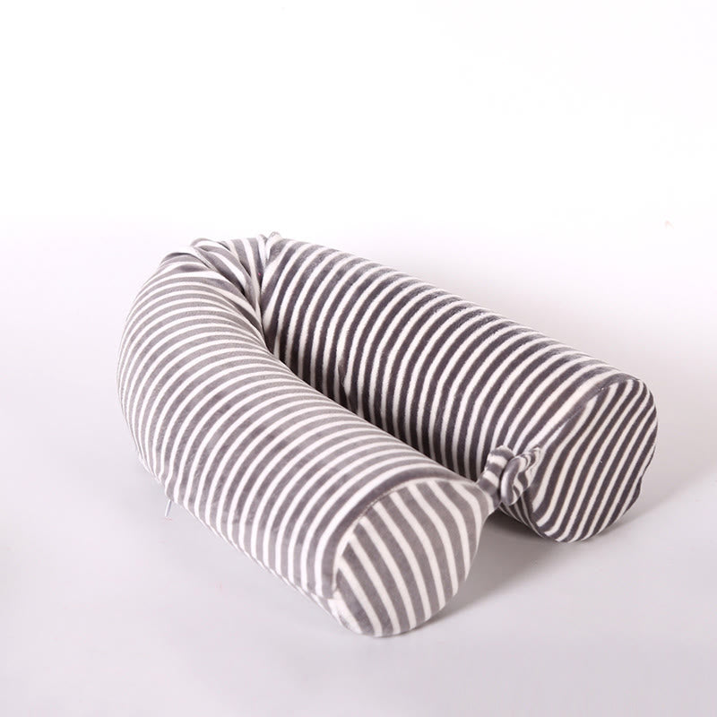 Versatile Bendable Travel Neck Pillow - Dark Grey - 1PC - 26.77" x 3.93" - image 13
