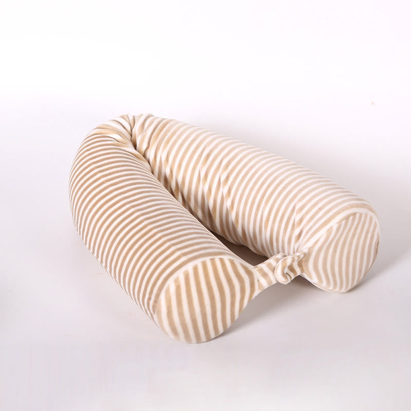 Versatile Bendable Travel Neck Pillow - Khaki - 1PC - 26.77" x 3.93" - image 12