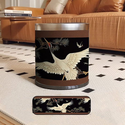 Rural Double Layer Large Capacity Trash Can - A - 8.86"W x 8.86"L x 10.24"H - image 0