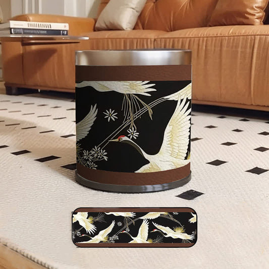 Rural Double Layer Large Capacity Trash Can - B - 8.86"W x 8.86"L x 10.24"H - image 1