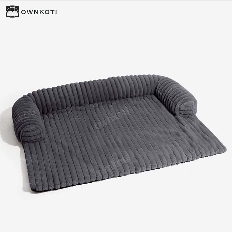 Solid Color Fluffy Sofa Protector Pet Pad