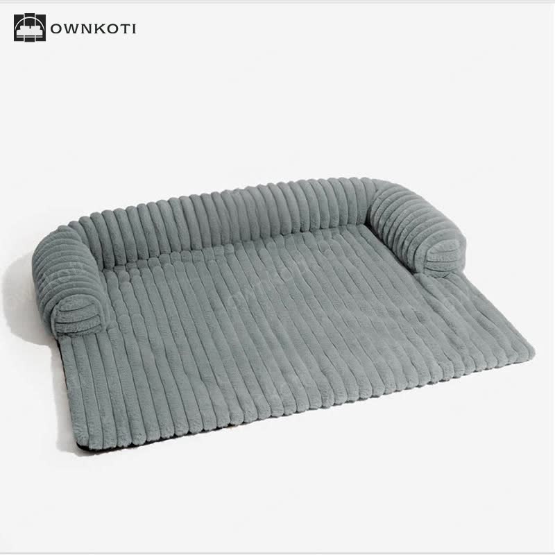 Solid Color Fluffy Sofa Protector Pet Pad