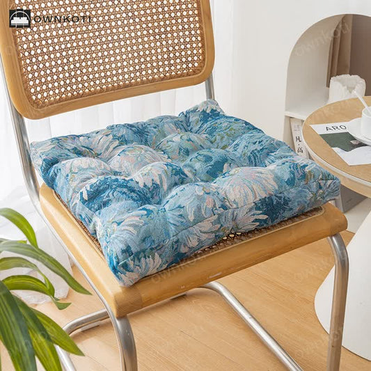 Pastoral Cotton Linen Soft Floor Cushion