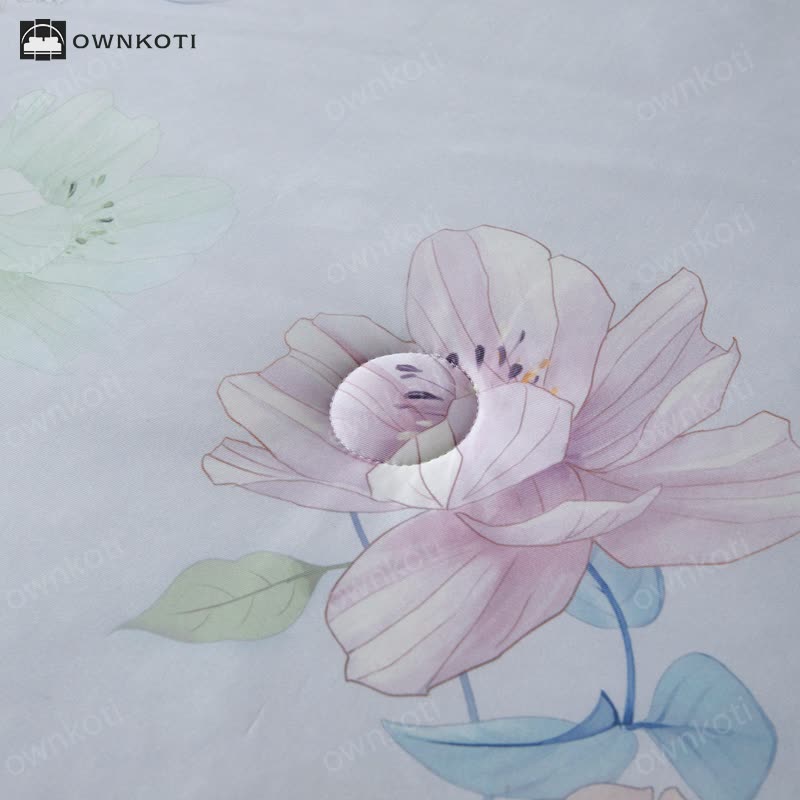 Blooming Flower Cooling Lightweight Quilt
