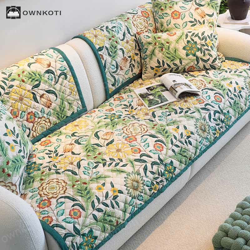 Modern Pastoral Style Sofa Cover