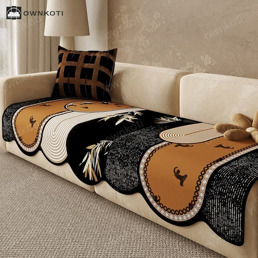 Chenille Vintage Anti-slip Sofa Cover