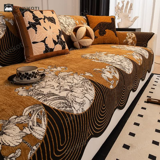 Vintage Chenille Anti-slip Sofa Cover