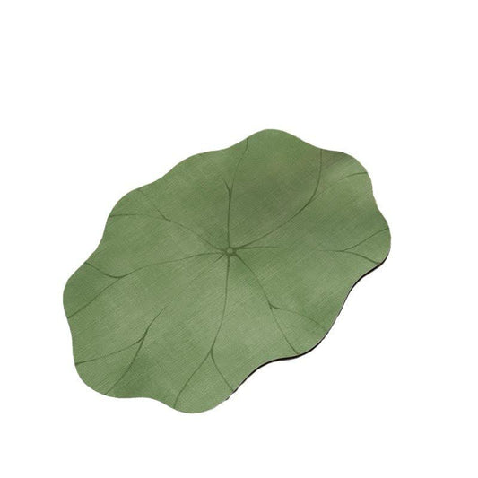 Ownkoti Lotus Leaf Diatom Mud Anti-slip Bath Mat - image 1