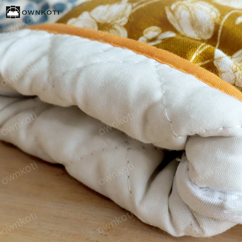Pastoral Style High Heat Resistant Oven Mitt