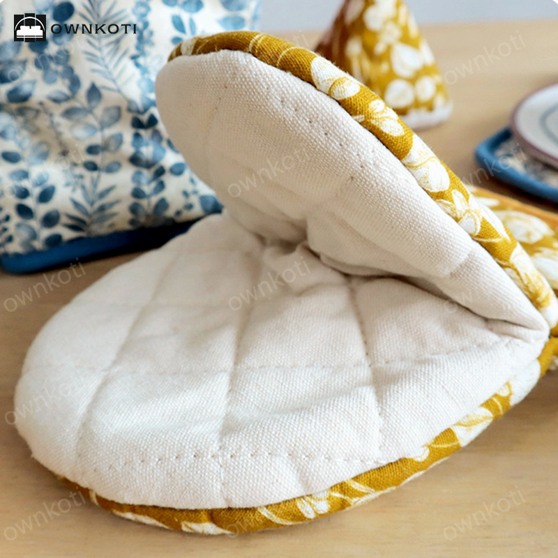 Pastoral Style High Heat Resistant Oven Mitt