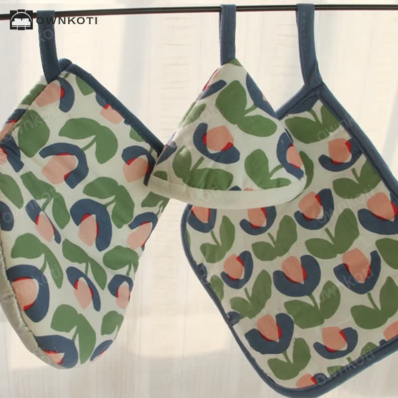 High Heat Resistant Kitchen Oven Mitt