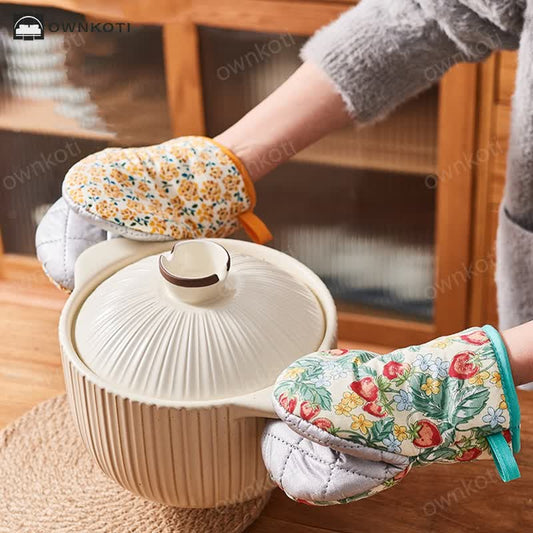 High Heat Resistant Kitchen Oven Mitt