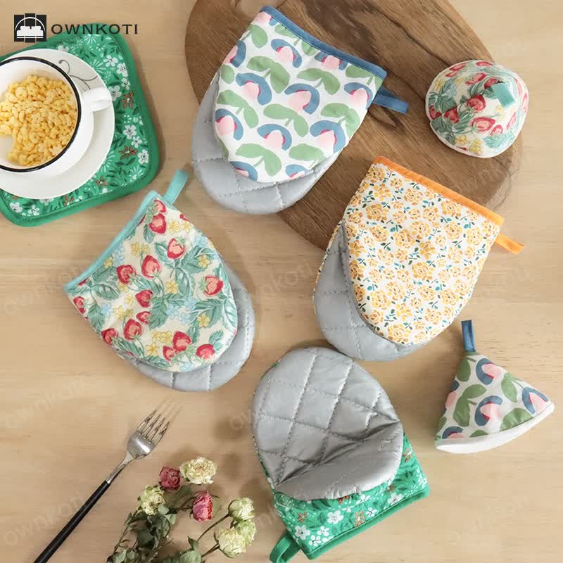High Heat Resistant Kitchen Oven Mitt