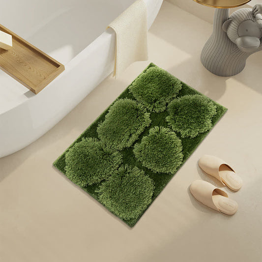 Solid Color Water-absorbent Anti-slip Bath Mat