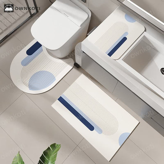 Simple Modern Diatom Mud Anti-slip Bath Mat