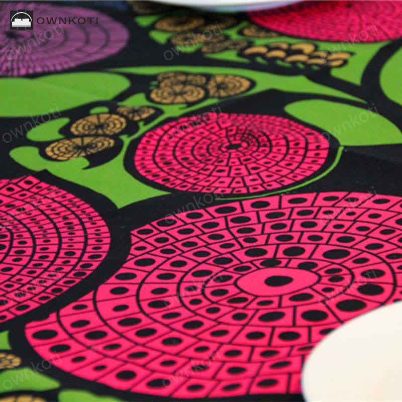 Colorful Ethnic Style Printed Tablecloth
