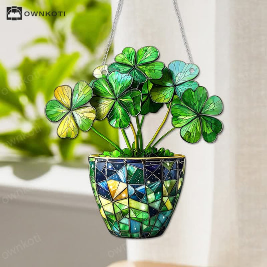 Plant Acrylic Decorative Window Hanging