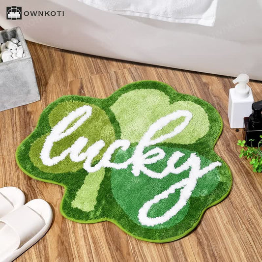 Rural Shamrock Water-absorbent Bath Mat