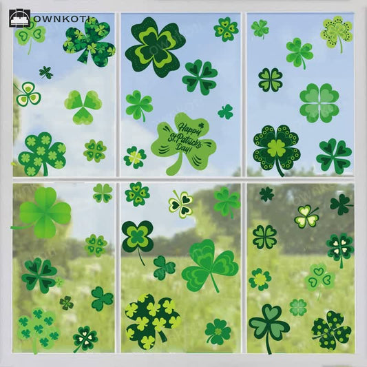 St. Patrick's Day Removable Static Window Cling