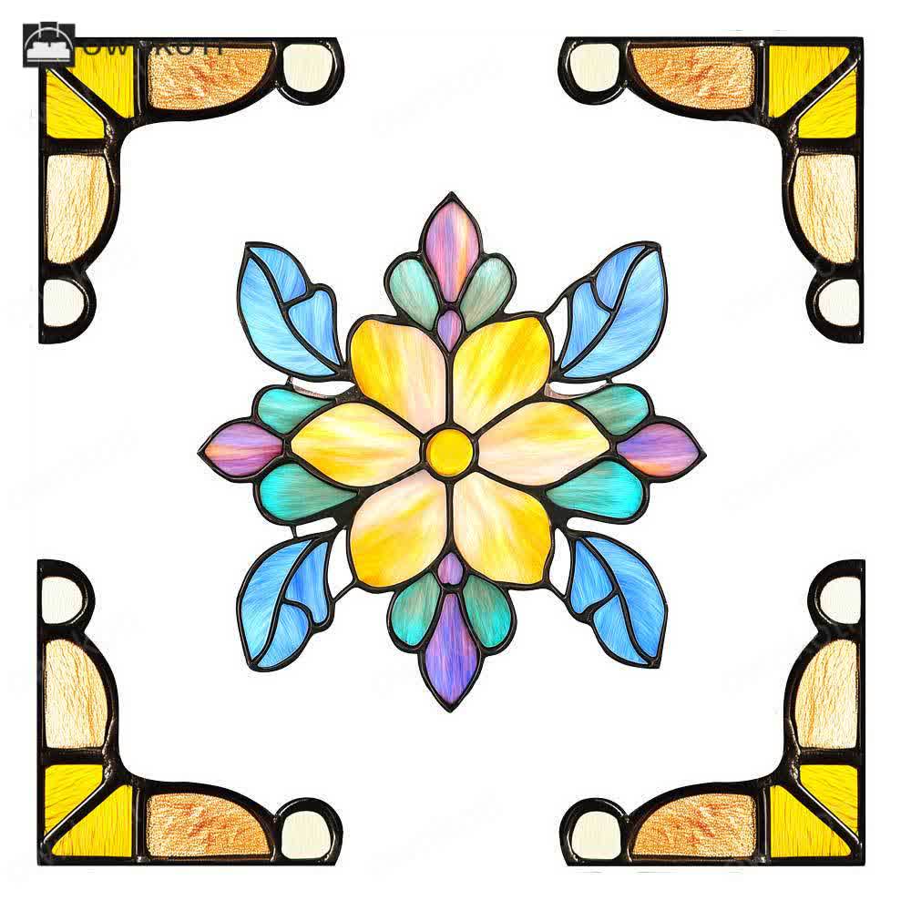Double-sided Static Decorative Window Sticker