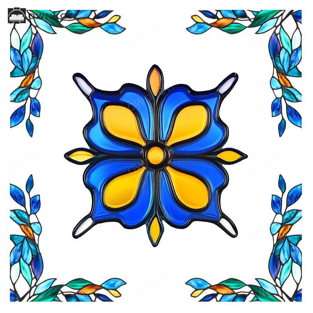 Double-sided Static Decorative Window Sticker