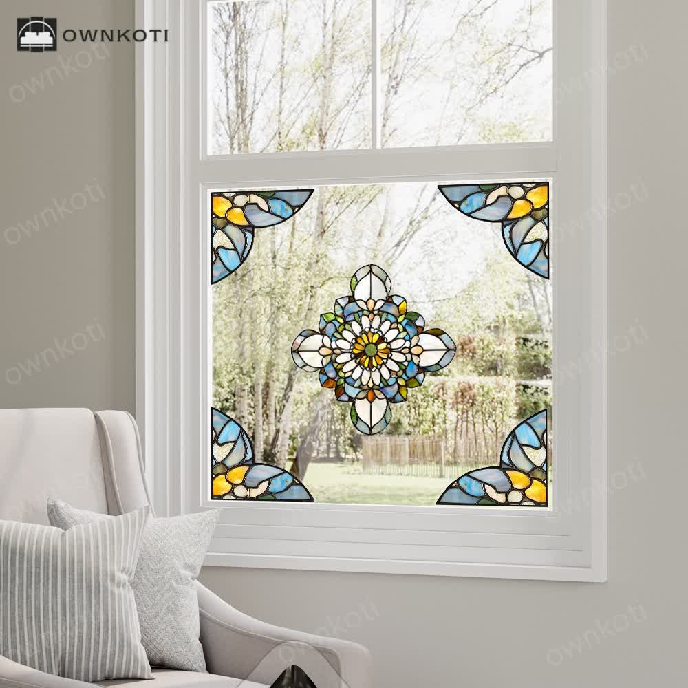 Double-sided Static Decorative Window Sticker