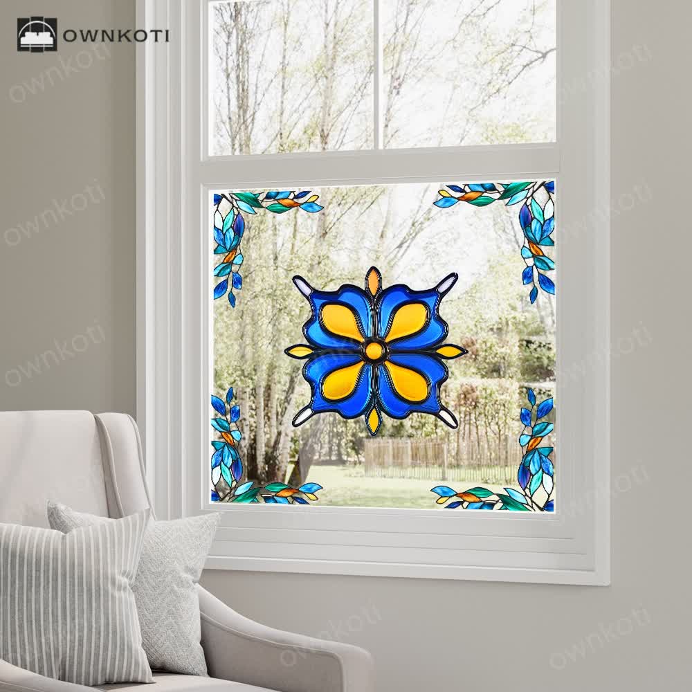 Double-sided Static Decorative Window Sticker