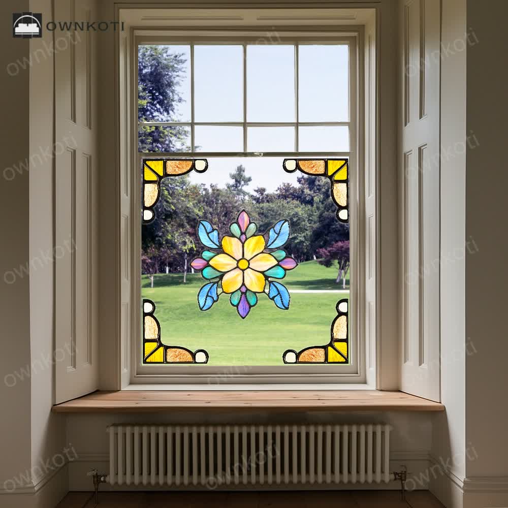 Double-sided Static Decorative Window Sticker