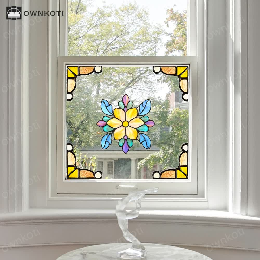 Double-sided Static Decorative Window Sticker
