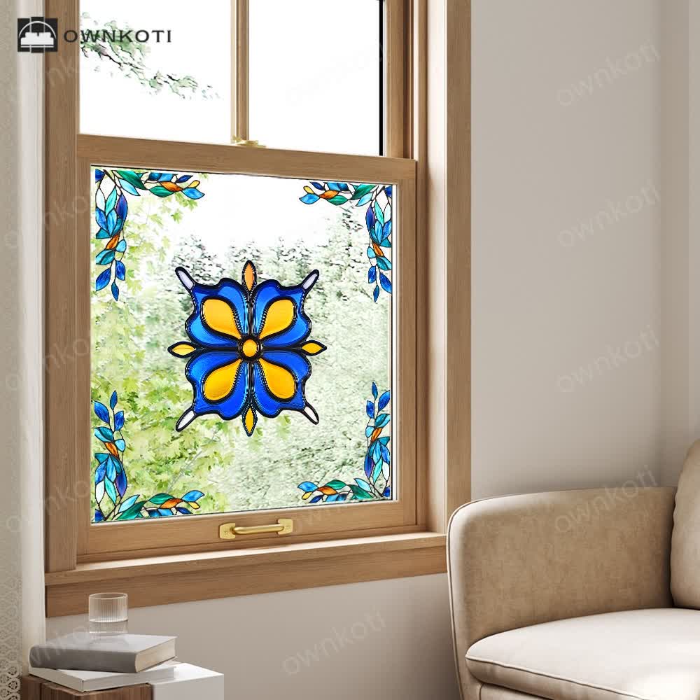 Double-sided Static Decorative Window Sticker