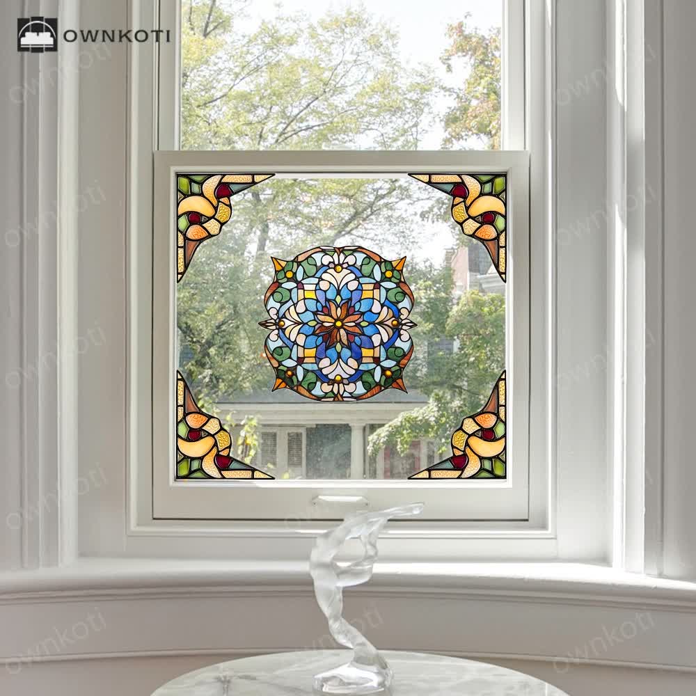 Double-sided Static Decorative Window Sticker
