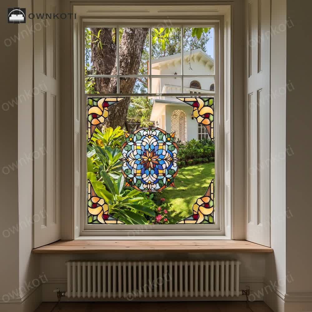 Double-sided Static Decorative Window Sticker